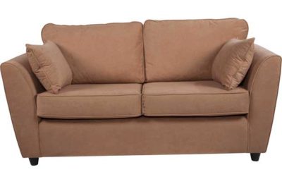HOME Eleanor Large Fabric Sofa - Mink